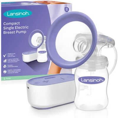 Lansinoh Lansinoh Single Electric Breast Pump Compact - Breast Pump Lansinoh Lansinoh Single Electric Breast Pump Compact - Breast Pump