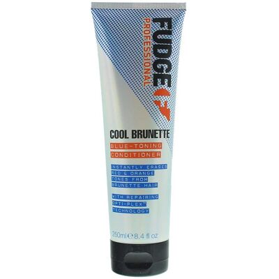 Fudge Marque Conditionneur Brunette Fraîche - Toning Bleu - 250ml - Publicité Fudge Marque Conditionneur Brunette Fraîche - Toning Bleu - 250ml - Publicité