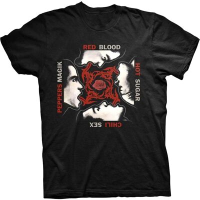 T-shirt Blood Sugar Sex Magic Red Hot Chili Peppers - T-Shirt - Publicité T-shirt Blood Sugar Sex Magic Red Hot Chili Peppers - T-Shirt - Publicité