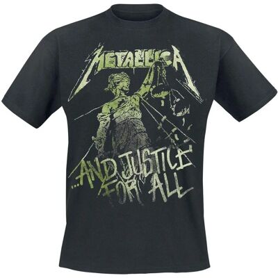 Metallica Justice Vintage Unisex T-Shirt - Rock/Metal Metallica Justice Vintage Unisex T-Shirt - Rock/Metal