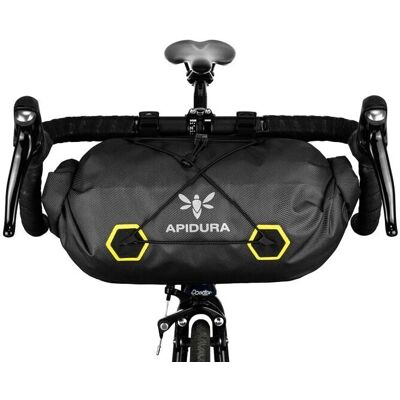 Apidura Expedition Handlebar Pack - 9L Schwarze Fahrrad-Handlebar-Tasche Apidura Expedition Handlebar Pack - 9L Schwarze Fahrrad-Handlebar-Tasche