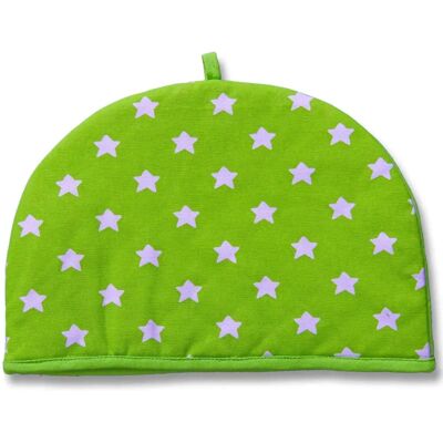 Homescapes Green Stars Double Design Tea Cosy - Tea Type Homescapes Green Stars Double Design Tea Cosy - Tea Type