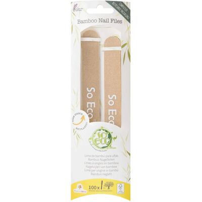 So Eco Drewniane Pilniki do Paznokci - Naturalna Pielęgnacja So Eco Drewniane Pilniki do Paznokci - Naturalna Pielęgnacja