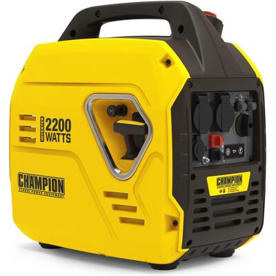 Générateur silencieux Champion 2200W - 10,5h, 79cc - Publicité Générateur silencieux Champion 2200W - 10,5h, 79cc - Publicité