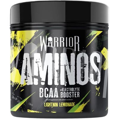 Warrior Brand Lightnin Lemonade Amino Acids - 360g - Support Muscle Growth Warrior Brand Lightnin Lemonade Amino Acids - 360g - Support Muscle Growth