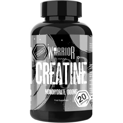 Warrior Warrior Creatine Monohydrate - 60 Tabs - Supplements Warrior Warrior Creatine Monohydrate - 60 Tabs - Supplements