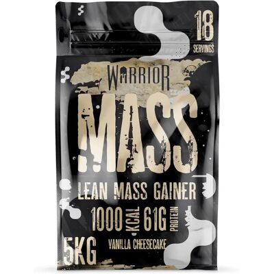 Warrior Supplements Warrior Mass Vanilla Cheesecake 5040g - Mass Gainer Warrior Supplements Warrior Mass Vanilla Cheesecake 5040g - Mass Gainer
