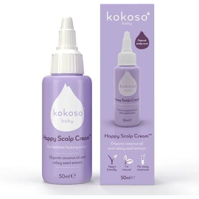 Kokoso Baby Happy Scalp Cream - Natuurlijke hoofdhuidverzorging Kokoso Baby Happy Scalp Cream - Natuurlijke hoofdhuidverzorging