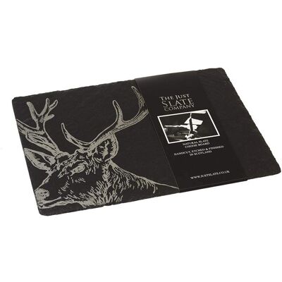 Just Slate Company Stag Slate Cheese Board - Cheeses Serving Board Scotland Just Slate Company Stag Slate Cheese Board - Cheeses Serving Board Scotland