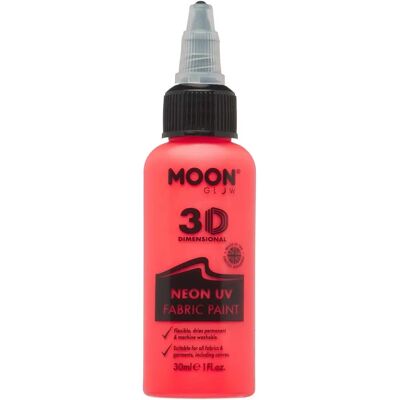 Peinture pour tissus Moon Glow Neon UV de Smiffys - 30ml M2129 Peinture pour tissus Moon Glow Neon UV de Smiffys - 30ml M2129