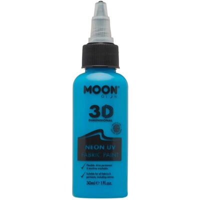 Smiffys M2150 - Peinture textile UV néon bleue - Peinture pour tissu Smiffys M2150 - Peinture textile UV néon bleue - Peinture pour tissu