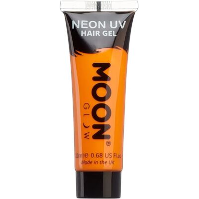 Gel capillaire UV néon intense Moon Glow - Orange - Gel pour cheveux - Publicité Gel capillaire UV néon intense Moon Glow - Orange - Gel pour cheveux - Publicité