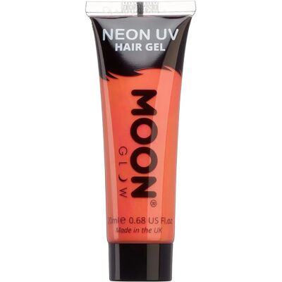 Gel Cheveux UV Néon Intense Moon Glow - Rouge - Gel capillaire - Publicité Gel Cheveux UV Néon Intense Moon Glow - Rouge - Gel capillaire - Publicité