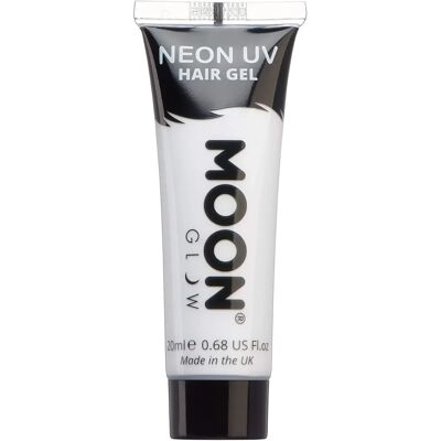Gel Cheveux Neon UV Intense Moon Glow - Blanc - Gel capillaire - Publicité Gel Cheveux Neon UV Intense Moon Glow - Blanc - Gel capillaire - Publicité