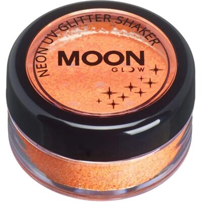 Ombre à paupières UV orange Moon Glow - Effets de paillettes néon - Cosmétiques - Publicité Ombre à paupières UV orange Moon Glow - Effets de paillettes néon - Cosmétiques - Publicité