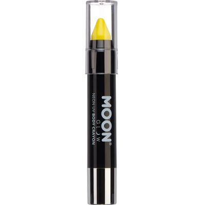 Moon Glow - Crayons pour corps néon UV intenses - Jaune - Crayons pour corps - Publicité Moon Glow - Crayons pour corps néon UV intenses - Jaune - Crayons pour corps - Publicité