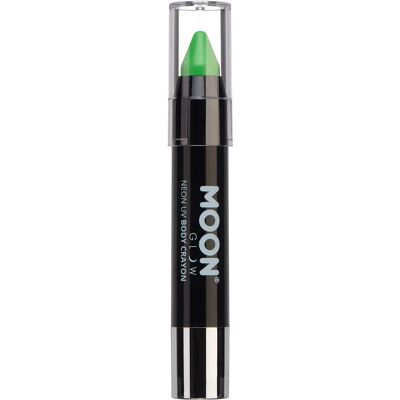 Crayons pour le corps UV néon intense Moon Glow - Vert - Publicité Crayons pour le corps UV néon intense Moon Glow - Vert - Publicité