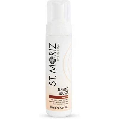 St. Moriz Medium Selvbrunningsskum - Profesjonell Finish St. Moriz Medium Selvbrunningsskum - Profesjonell Finish