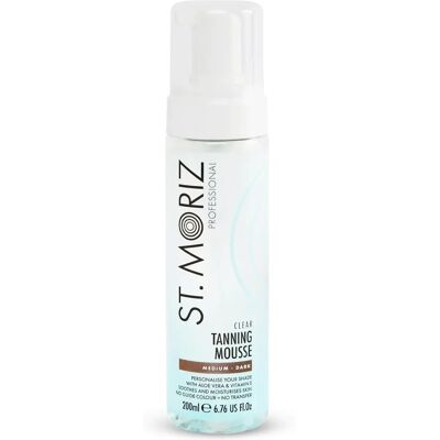 St. Moriz Profesjonell Clear Tanning Mousse Medium Dark (200 ml) St. Moriz Profesjonell Clear Tanning Mousse Medium Dark (200 ml)