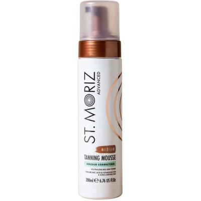 St. Moriz Mousse Bronceadora Correctora de Color Media (200 ml) St. Moriz Mousse Bronceadora Correctora de Color Media (200 ml)