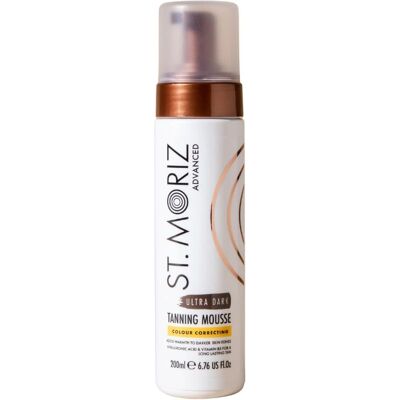 St. Moriz Avanzado Ultra Oscuro Mousse de Bronceado Corrector de Color (200ml) St. Moriz Avanzado Ultra Oscuro Mousse de Bronceado Corrector de Color (200ml)