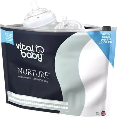 Vital Baby Nurture Microwave Sterilising Bags - Sterilising Bags Vital Baby Nurture Microwave Sterilising Bags - Sterilising Bags
