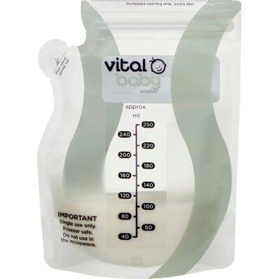 Vital Baby Nurture Easy Pour Breast Milk Storage Bags - Breast Milk Storage Vital Baby Nurture Easy Pour Breast Milk Storage Bags - Breast Milk Storage