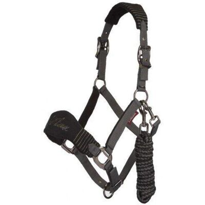 LeMieux Vogue Fleece Headcollar and Rope - Horse Headcollar LeMieux Vogue Fleece Headcollar and Rope - Horse Headcollar