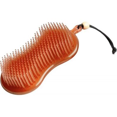Brosse Hippo LeMieux Rose - Brosse de toilettage - Publicité Brosse Hippo LeMieux Rose - Brosse de toilettage - Publicité