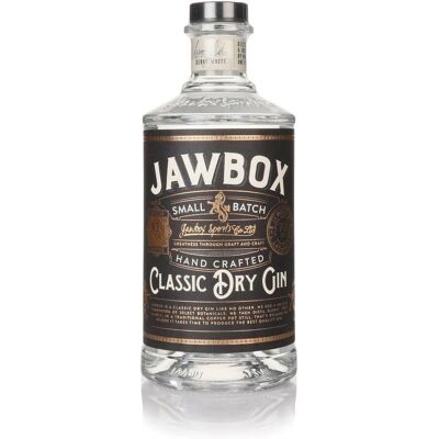 Jawbox Small Batch Belfast Dry Gin - Gin - Publicité Jawbox Small Batch Belfast Dry Gin - Gin - Publicité