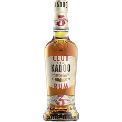 Grand Kadoo Club Rhum 3 ans 0,7l 40% - Publicité Grand Kadoo Club Rhum 3 ans 0,7l 40% - Publicité