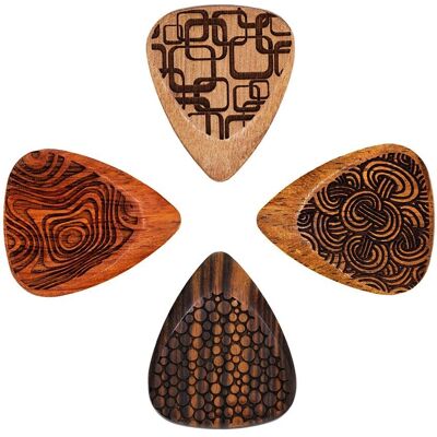 Timber Tones Laser Tones Grip Mischpack - Plektren Set Timber Tones Laser Tones Grip Mischpack - Plektren Set
