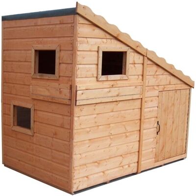 Shire Command Post Wooden Playhouse - Adventure Kids Garden Toy Shire Command Post Wooden Playhouse - Adventure Kids Garden Toy