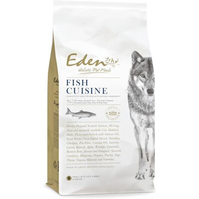 Eden - 80/20 Fish Cuisine - Small Kibble - 6kg - Nourriture pour chiens - Publicité Eden - 80/20 Fish Cuisine - Small Kibble - 6kg - Nourriture pour chiens - Publicité