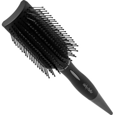 Nicky Clarke NGB5001BRG Hairbrush - Black, Silver - Hair Styling Tool Nicky Clarke NGB5001BRG Hairbrush - Black, Silver - Hair Styling Tool