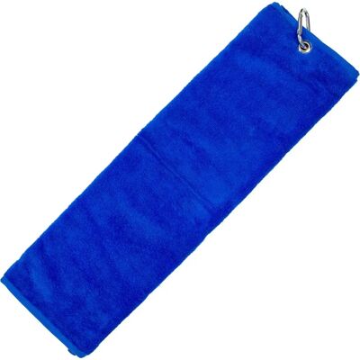 Longridge Luxus 3-fach Golfhandtuch - Blau - Golfhandtuch Longridge Luxus 3-fach Golfhandtuch - Blau - Golfhandtuch