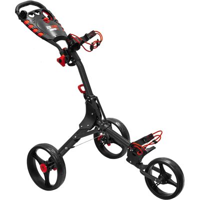 FastFold Easyglide Trolley de golf compact à 3 roues - Trolley de golf FastFold Easyglide Trolley de golf compact à 3 roues - Trolley de golf