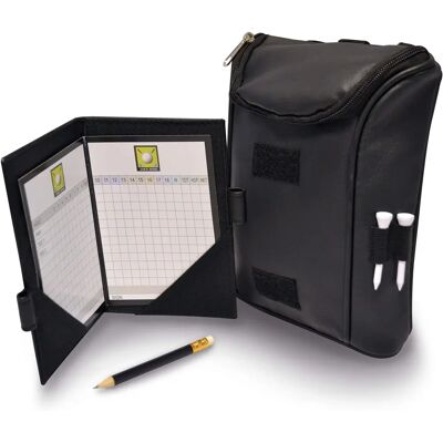 Sac d'accessoires de golf Longridge - Noir Sac d'accessoires de golf Longridge - Noir