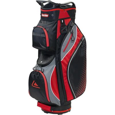 Longridge Deluxe Lite Borsa da carrello - Rosso - Attrezzatura da golf Longridge Deluxe Lite Borsa da carrello - Rosso - Attrezzatura da golf