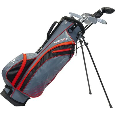 Longridge Vector+ Golf Stand Bag - 8pc Set for Men Longridge Vector+ Golf Stand Bag - 8pc Set for Men