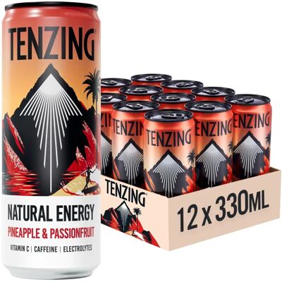 TENZING - Natural Energy BCAA - Pineapple & Passionfruit TENZING - Natural Energy BCAA - Pineapple & Passionfruit