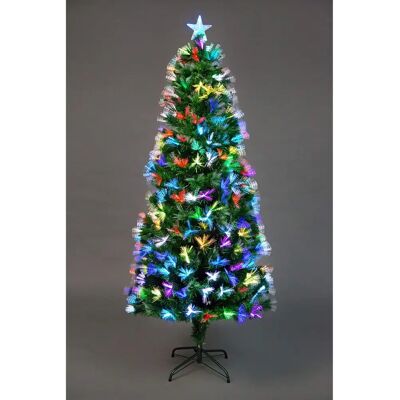 SHATCHI Model - 5Ft Flower Fibre Optic Christmas Tree - Christmas Tree SHATCHI Model - 5Ft Flower Fibre Optic Christmas Tree - Christmas Tree