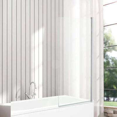 Veebath Shower Screen Over Bath Door - 6mm Glass - 1400mm - Bathroom Shower Screen Veebath Shower Screen Over Bath Door - 6mm Glass - 1400mm - Bathroom Shower Screen