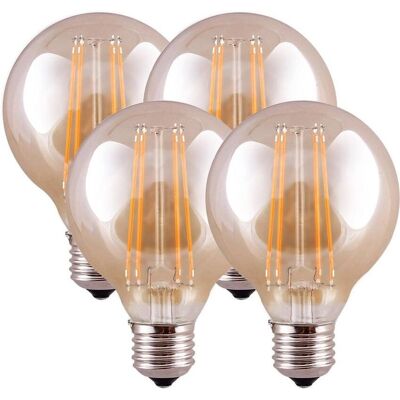 Harper Living - 8W G95 E27 - Amber Globe - Dimmable - LED Bulb Harper Living - 8W G95 E27 - Amber Globe - Dimmable - LED Bulb