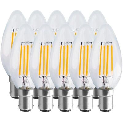 Harper Living - B15 SBC - Clear Candle - Warm White - LED light bulb Harper Living - B15 SBC - Clear Candle - Warm White - LED light bulb
