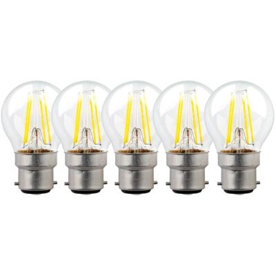 Harper Living - 5W B22 LED Bulb - Golf Ball - Warm White Harper Living - 5W B22 LED Bulb - Golf Ball - Warm White