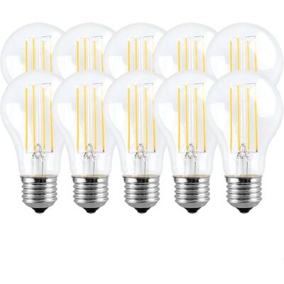 Harper Living - 8W A60 E27 LED Bulb - Clear Warm White Harper Living - 8W A60 E27 LED Bulb - Clear Warm White