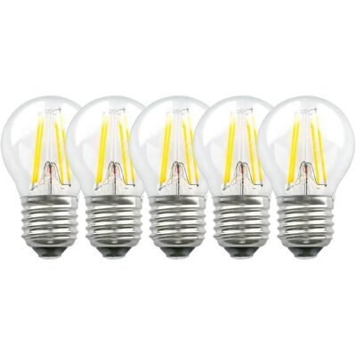 Harper Living - 5W E27 - Clear Golf Ball - LED Bulb Harper Living - 5W E27 - Clear Golf Ball - LED Bulb