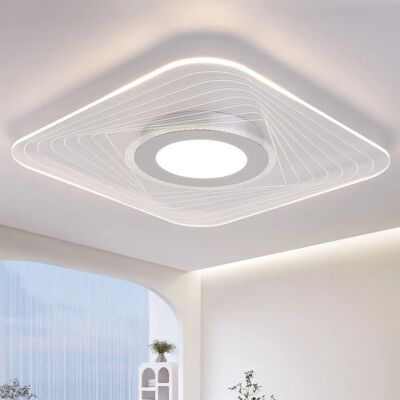 Harper Living - Energy Saving LED - Square Acrylic Shade Harper Living - Energy Saving LED - Square Acrylic Shade