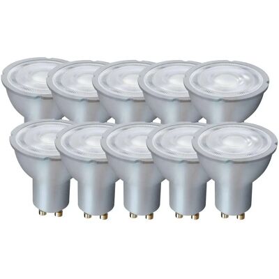 Harper Living - GU10 7W LED Bulb - Dimmable - Pack of 10 Harper Living - GU10 7W LED Bulb - Dimmable - Pack of 10